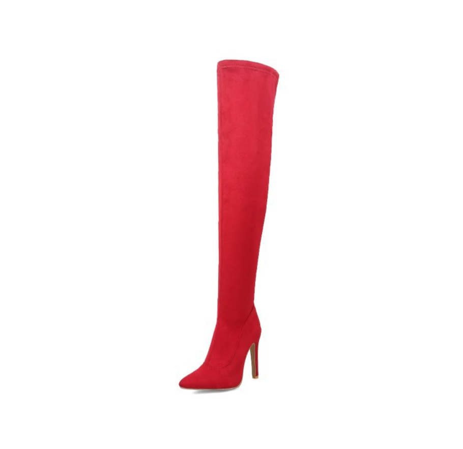 Slimming Over-the-Knee Stiletto Boots for Women