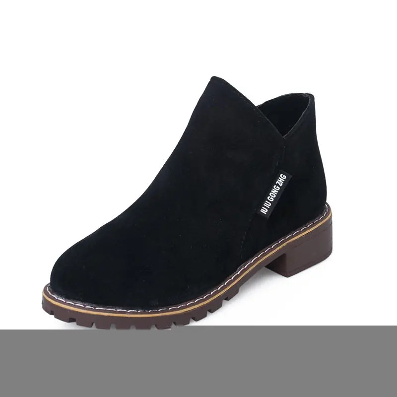 2017 Korean Style Plush Martin Boots for Women