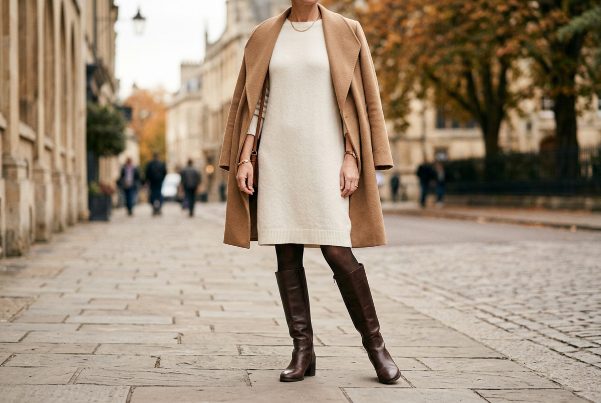 Knee-High Boots and Dresses: A Simple Styling Guide