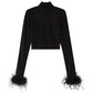 Basic Black Turtleneck-Shirts for Women