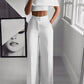 Cropped Top + Long Trousers Set