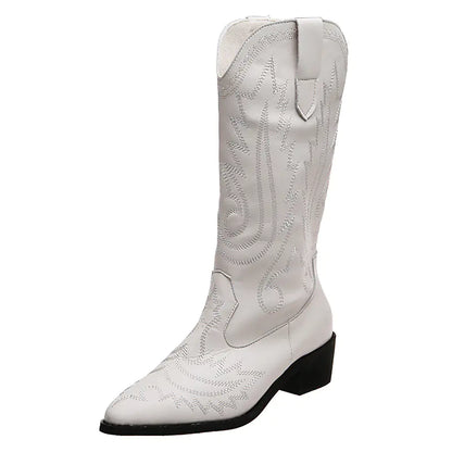 Retro Cowboy Style Fashion Boots for Women