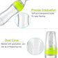 Silicone Feeding Bottle with Spoon