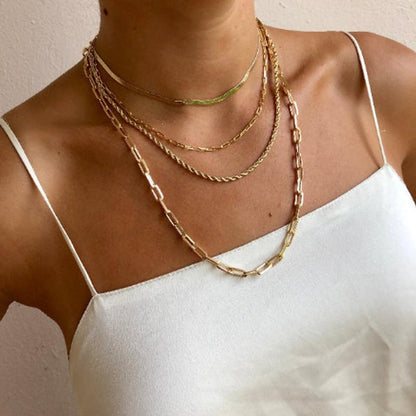 Rope Chain Women Necklace