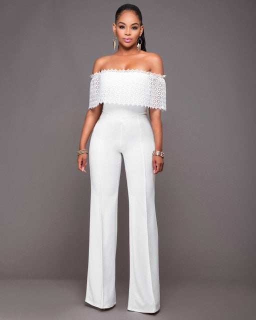 Cropped Top + Long Trousers Set