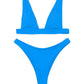 Fixed Triangle Bikini with Zip