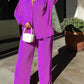 Solid Suit Set
