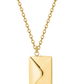Envelope Pendent Necklace