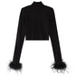 Basic Black Turtleneck-Shirts for Women