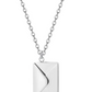 Envelope Pendent Necklace