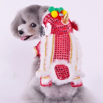 Spring Festival Dog Coat