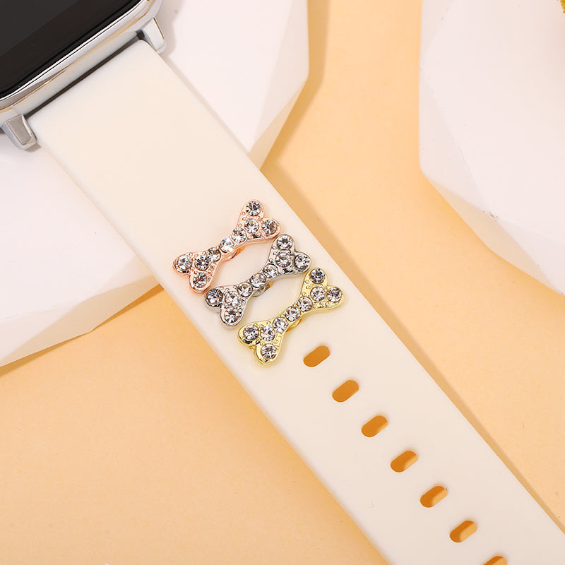 Silicone Bracelet Charms for Apple Watchband