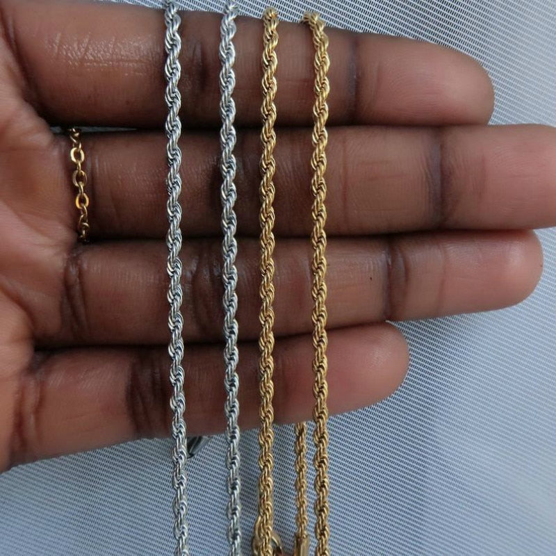 Rope Chain Women Necklace