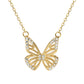 Clavicle Chain Butterfly Necklace